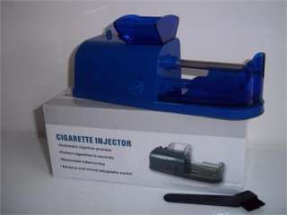 Electric Cigarette Rolling Machine Roller blue Injector DIY Tobacco 