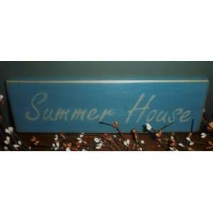  Rustic Chic Shabby SUMMER HOUSE Sign CHOOSE COLOR: Home 
