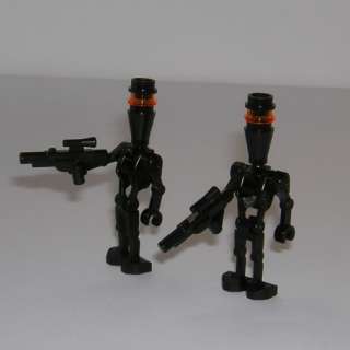 Lego Star Wars black Assassin Droids Minifigs toy Figures with blaster 
