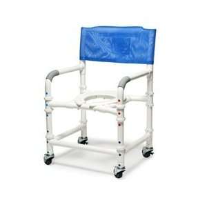    Lumex PVC Knockdown Rolling Shower Chair: Health & Personal Care