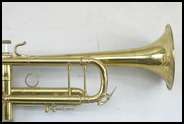   Stradivarius Model 37 Professional Gold Lacquered Trumpet EXC 201460