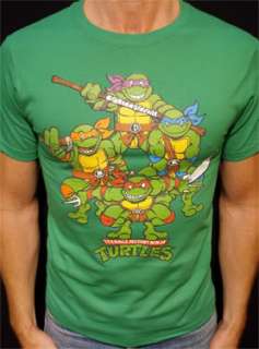 Teenage Mutant Ninja Turtles t shirt vtg TMNT he man transformers gi 