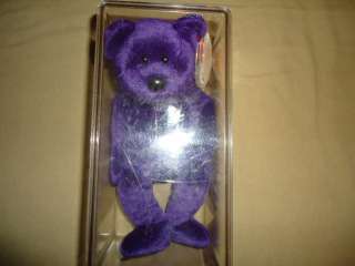 Rare Ty Princess Diana Beanie Baby Bear 8 Plush 1997  