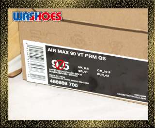   Nike Air Max 90 VT PRM QS Vac Tech Wheat Pack US 8~11 haystack birch