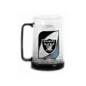   Raiders Plastic Crystal Freezer Mugs   Set of 4