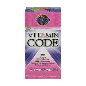  Garden of Life   Vitamin Code 50 & Wiser Women, 120 veggie 