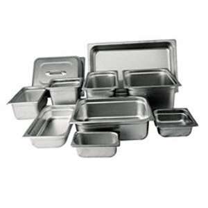  Stainless Steel 1/6 Size Anti Jamming Steam Table Pan   2 