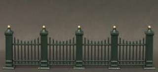 Dept 56 Village Wrought Iron Fence Extensions #55158 Heritage Village 