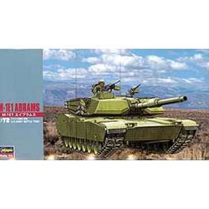    HASEGAWA   1/72 M1E1 Abrams Tank (Plastic Models): Toys & Games