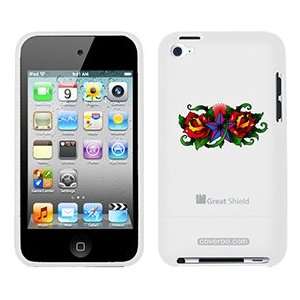  Small Star with Roses on iPod Touch 4g Greatshield Case 