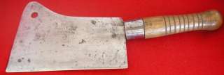 BEATTY & SON LARGE KITCHEN CLEAVER USA MADE KNIFE  