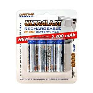  High Capacity Rechargeable NiMH Battery Retail Packs