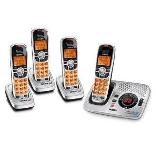 Uniden DECT 6.0 Silver Cordless Digital Answering System with Caller 