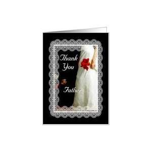  WEDDING Thank You   Father of Bride Card Health 