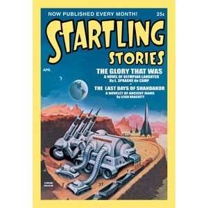  Startling Stories Planet Vac   20x30 Gallery Wrapped 